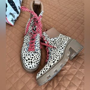 Dolce Vita cheetah boots size 9.5